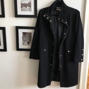 MICHAEL Michael Kors black topcoat